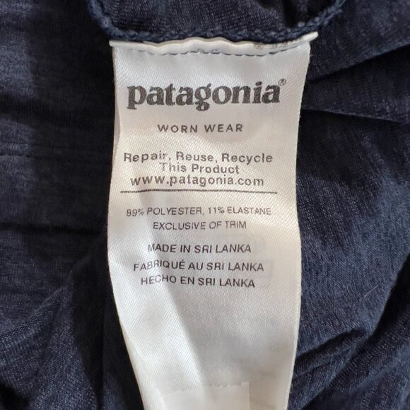 Patagonia Women's Nena Knotted Front/Cap Sleeve V-Neck Dress M - Picture 8 of 10